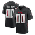 Kdoa Custom A.Falcons Black Home Game Any Name & Numbers Stitched Jerseys