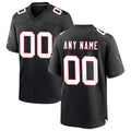 Kdoa Custom A.Falcons Black Throwback Limited Home Game Any Name & Numbers Stitched Jerseys