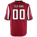 Kdoa Custom A.Falcons Red Game Stitched Jerseys