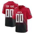 Kdoa Custom A.Falcons Red Limited Home Game Any Name & Numbers Stitched Jerseys