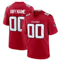 Kdoa Custom A.Falcons Red Replica Home Game Any Name & Numbers Stitched Jerseys
