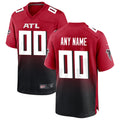 Kdoa Custom A.Falcons Red Replica Home Game Stitched Jerseys