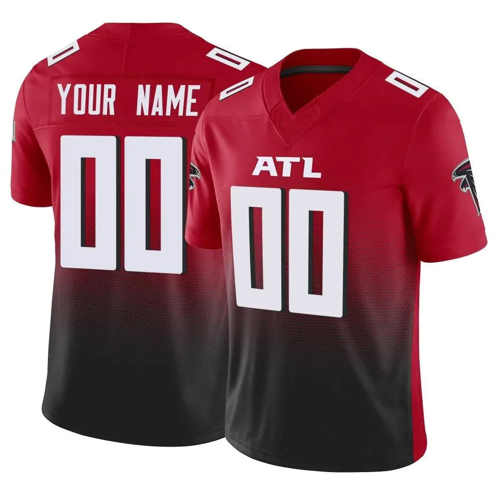 Kdoa Custom A.Falcons Red Vapor F.U.S.E. Limited Home Game Any Name & Numbers Stitched Jerseys
