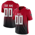 Kdoa Custom A.Falcons Red Vapor Untouchable Limited Home Game Any Name & Numbers Stitched Jerseys
