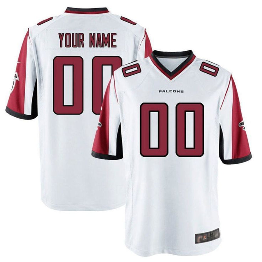 Kdoa Custom A.Falcons White Game Stitched Jerseys