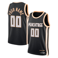 Kdoa Custom A.Hawks Black 2025-26 City Edition Swingman Jerseys