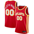 Kdoa Custom A.Hawks Red 2020-21 Swingman Jerseys - Icon Edition