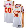 Kdoa Custom A.Hawks White 2020-21 Swingman Jerseys - Association Edition