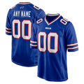 Kdoa Custom B.Bills Royal Royal Game Stitched Jerseys