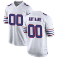 Kdoa Custom B.Bills White Alternate Game Stitched Jerseys