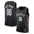Kdoa Custom B.Nets Black 202526 City Edition Swingman Jerseys