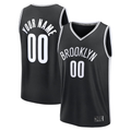 Kdoa Custom B.Nets Black Fast Break Jerseys - Icon Edition