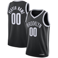 Kdoa Custom B.Nets Black Swingman Custom Jerseys - Icon Edition