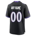 Kdoa Custom B.Ravens Black Home Game Any Name & Numbers Stitched Jerseys