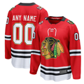 Kdoa Custom C.Blackhawks Red Centennial Breakaway Jerseys