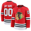 Kdoa Custom C.Blackhawks Red Centennial Premium Jerseys