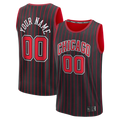 Kdoa Custom Chicago BullsC.Bulls Black Fast Break Jerseys - Icon Edition