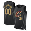 Kdoa Custom C.Cavaliers Black 2022-23 Swingman Jerseys - Statement Edition