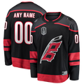 Kdoa Custom C.Hurricanes Black 2026 Stanley Cup Final Home Breakaway Stitched Jerseys