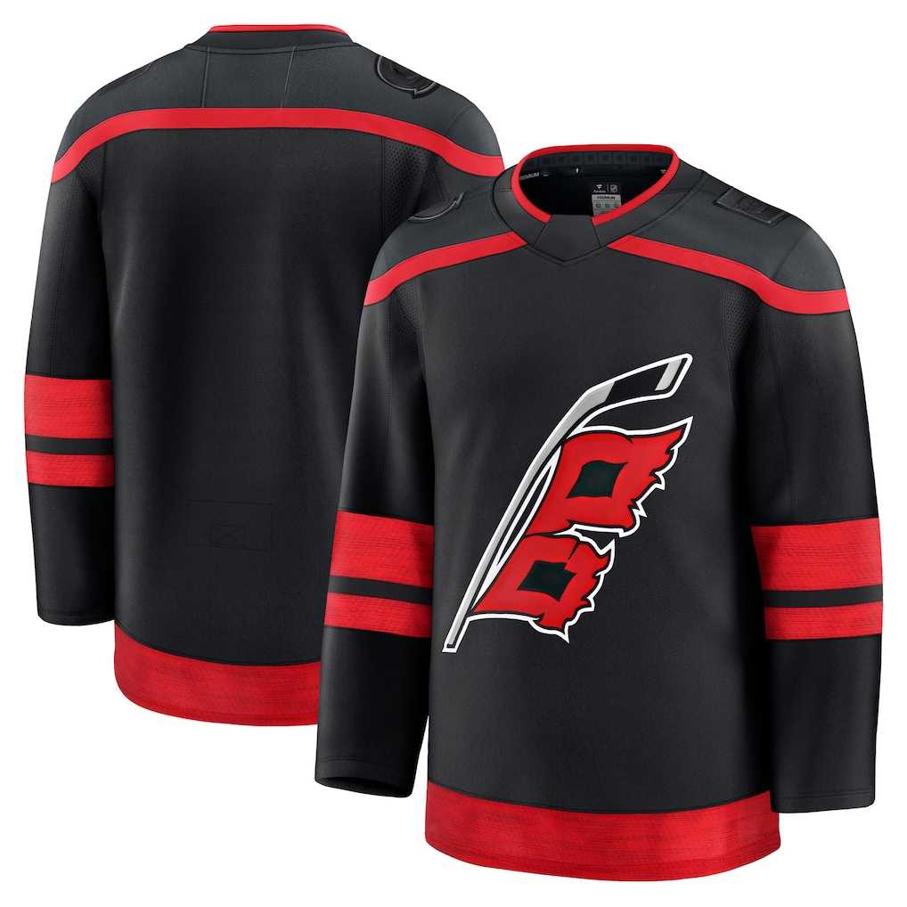 Kdoa C.Hurricanes Black Home Premium Stitched Jerseys
