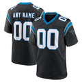 Kdoa Custom C.Panthers Black Home Game Any Name & Numbers Stitched Jerseys