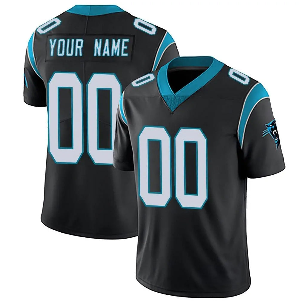 Kdoa Custom C.Panthers Black Vapor Untouchable Limited Game Any Name & Numbers Stitched Jerseys