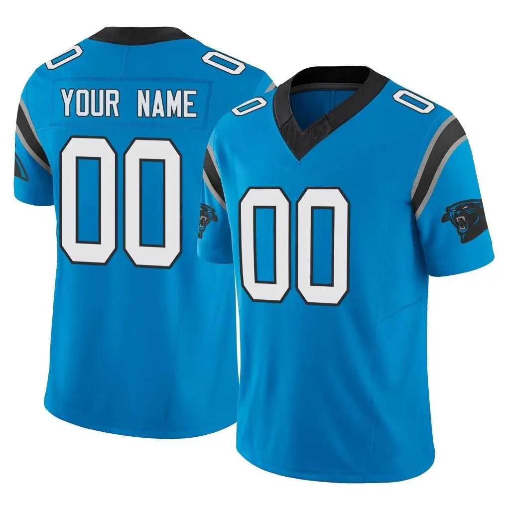 Kdoa Custom C.Panthers Blue Vapor F.U.S.E. Limited Home Game Any Name & Numbers Stitched Jerseys