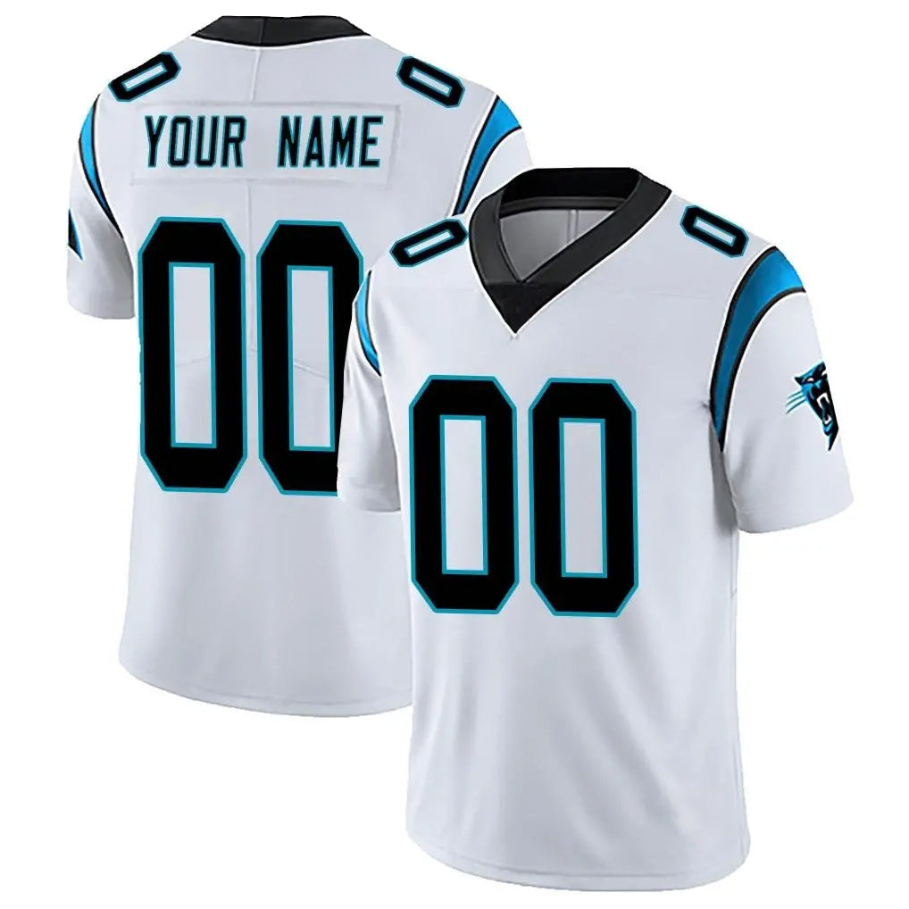 Kdoa Custom C.Panthers White Vapor Untouchable Limited Game Any Name & Numbers Stitched Jerseys