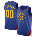 Kdoa Custom D.Nuggets Blue 2022-23 Swingman Jerseys - Statement Edition