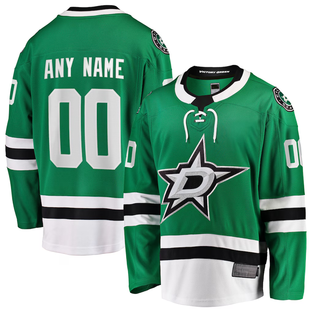 Kdoa Custom D.Stars Green Home Breakaway Jerseys