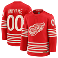Kdoa Custom D.Red wings Red Centennial Premium Jerseys