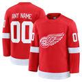 Kdoa Custom D.Red wings Red Home Premium Jerseys