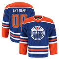 Kdoa Custom E.Oilers Royal Home Authentic Pro Jerseys