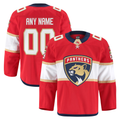 Kdoa Custom F.Panthers Red Home Authentic Pro Jerseys