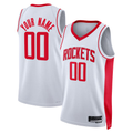 Kdoa Custom H.Rockets White 2022-2023 Swingman Stitched Jerseys- Statement Edition