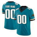 Kdoa Custom J.Jaguars Teal Prowler Throwback Vapor F.U.S.E. Limited Home Game Any Name & Numbers Stitched Jerseys