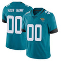 Kdoa Custom J.Jaguars Teal Vapor Untouchable Limited Home Game Any Name & Numbers Stitched Jerseys