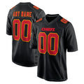 Kdoa Custom KC.Chiefs Black Fashion Home Game Any Name & Numbers Stitched Jerseys