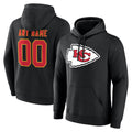 Kdoa Custom KC.Chiefs Gray LoGo Pullover Hoodies Limited Any Name & Numbers Stitched Jerseys