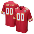 Kdoa Custom KC.Chiefs Red Home Game Any Name & Numbers Stitched Jerseys