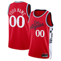 Kdoa Custom LA.Clippers Red 2024-2025 Swingman Stitched Jerseys - Statement Edition