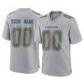 Kdoa Custom LA.Chargers Gray Atmosphere Fashion Limited Game Any Name & Numbers Stitched Jerseys