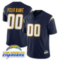 Kdoa Custom LA.Chargers Navy Elite Limited Home Game Any Name & Numbers Stitched Jerseys