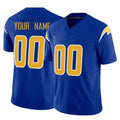 Kdoa Custom LA.Chargers Royal Limited Vapor F.U.S.E. Home Game Any Name & Numbers Stitched Jerseys