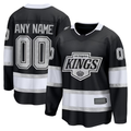 Kdoa Custom LA.Kings Black Home Breakaway Jerseys