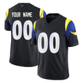 Kdoa Custom LA.Rams Black Midnight Rivalries Collection Limited Home Game Any Name & Numbers Stitched Jerseys