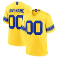 Kdoa Custom LA.Rams Gold Classic Sol Home Game Any Name & Numbers Stitched Jerseys