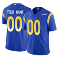 Kdoa Custom LA.Rams Royal Limited Vapor F.U.S.E. Home Game Any Name & Numbers Stitched Jerseys