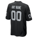 Kdoa Custom LV.Raiders Black Home Game Stitched Jersey