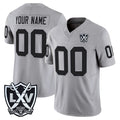 Kdoa Custom LV.Raiders Gray 2026 Vapor Limited Home Game Any Name & Numbers Stitched Jerseys